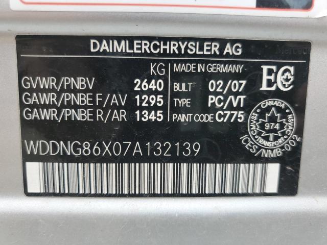 2007 MERCEDES-BENZ S 550 4MATIC  