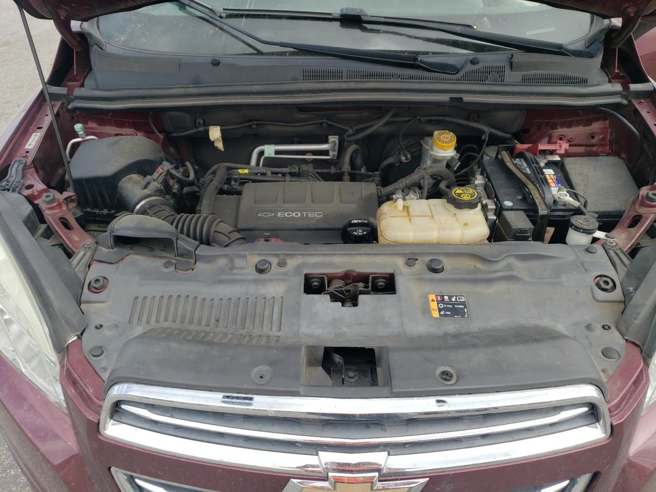 2016 Chevrolet Trax Ls VIN: 3GNCJKSB9GL255349 Lot: 70697905