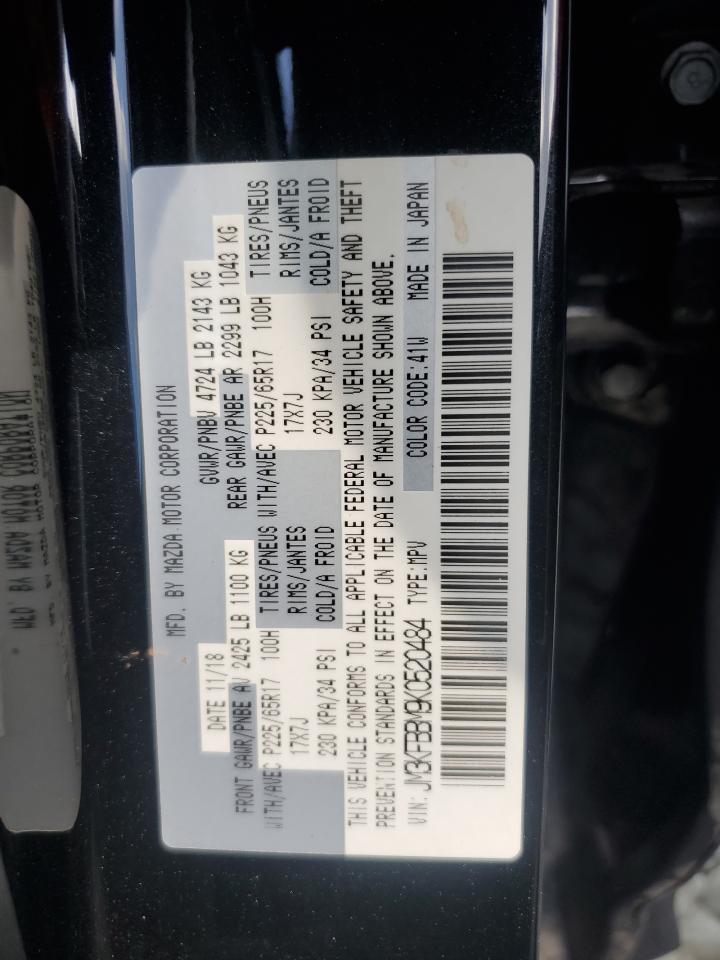 2019 Mazda Cx-5 Sport VIN: JM3KFBBM9K0520484 Lot: 65687965