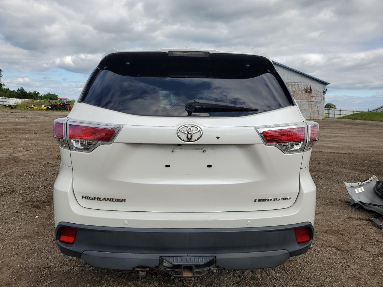 2014 Toyota Highlander Limited VIN: 5TDDKRFH6ES013188 Lot: 69378585