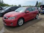 2012 LEXUS CT 200   for sale at Copart ON - TORONTO