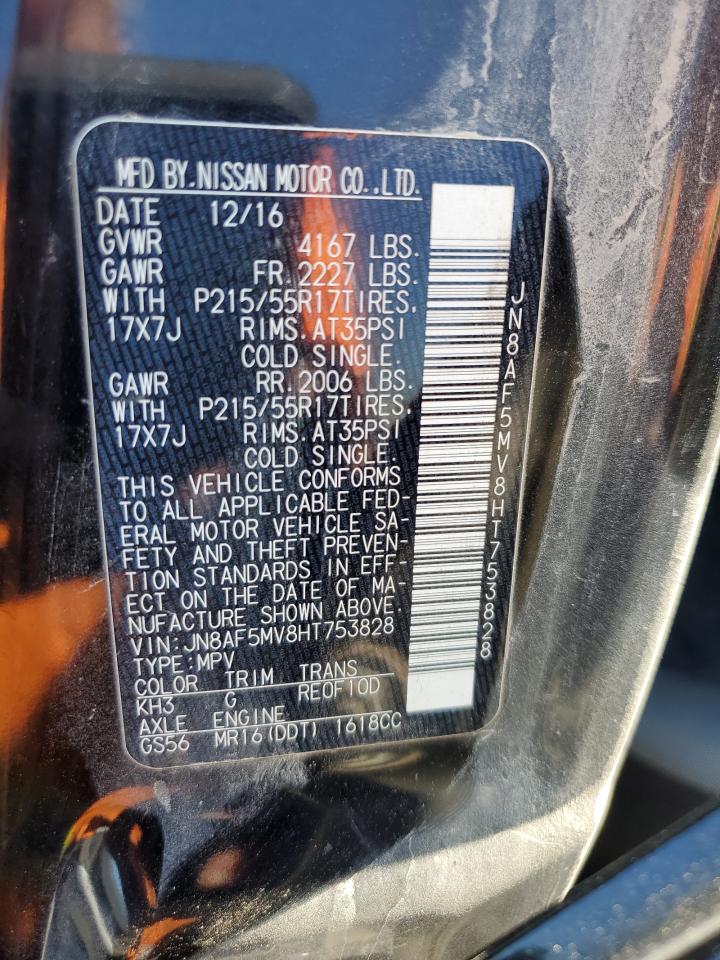 2017 Nissan Juke S VIN: JN8AF5MV8HT753828 Lot: 68386675