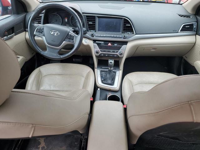 Sedans HYUNDAI ELANTRA 2017 Czerwony