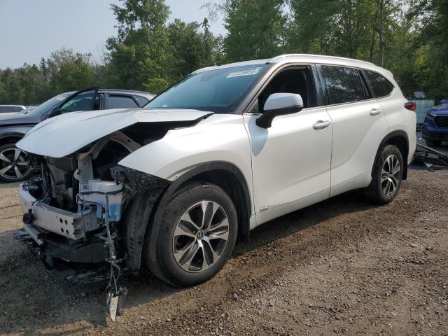 2022 TOYOTA HIGHLANDER HYBRID XLE   for sale at Copart ON - COOKSTOWN
