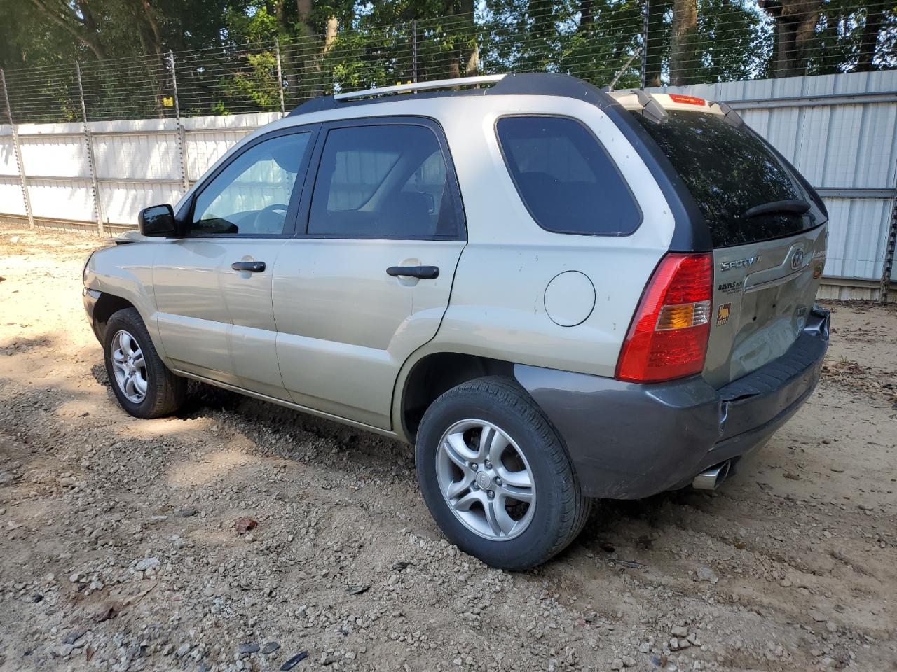 2008 Kia Sportage Ex gold null gas KNDJF723987507503 photo #3