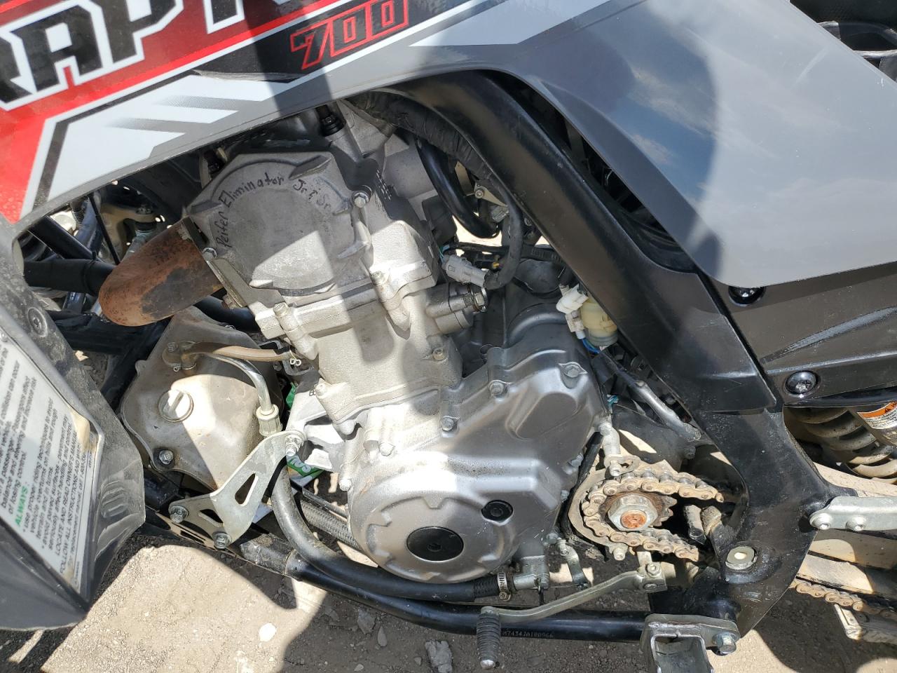 2018 Yamaha Yfm700 R VIN: 5Y4AM7434JA100966 Lot: 70437625