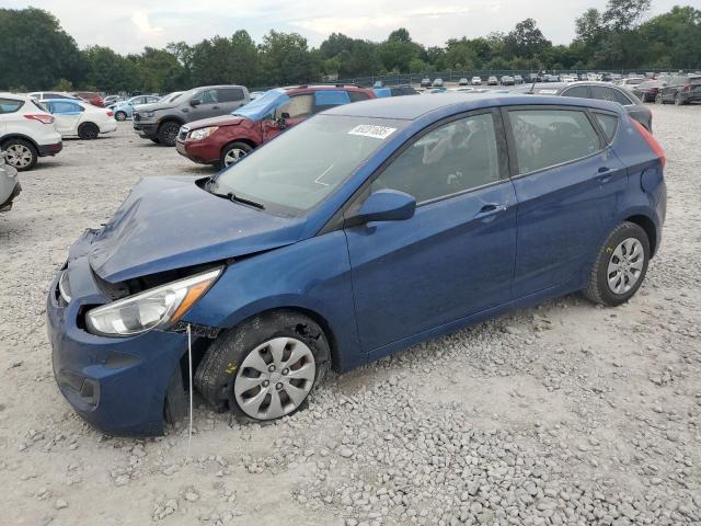 Хэтчбеки HYUNDAI ACCENT 2017 Синий