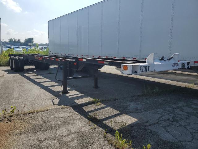 1976 Fruehauf Container Chassis Trailer