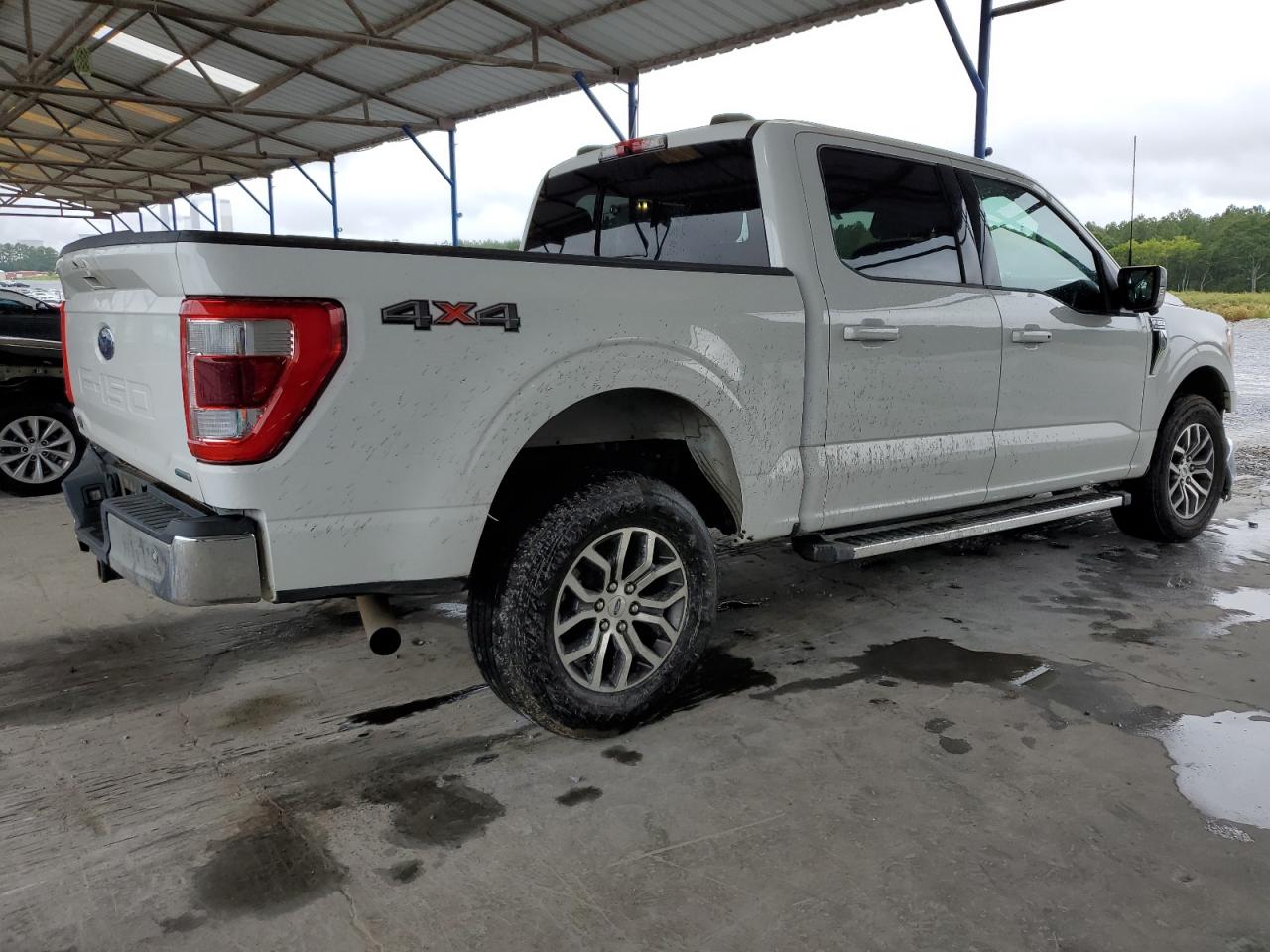 2022 Ford F150 Supercrew white null gas 1FTFW1E88NFB14376 photo #4
