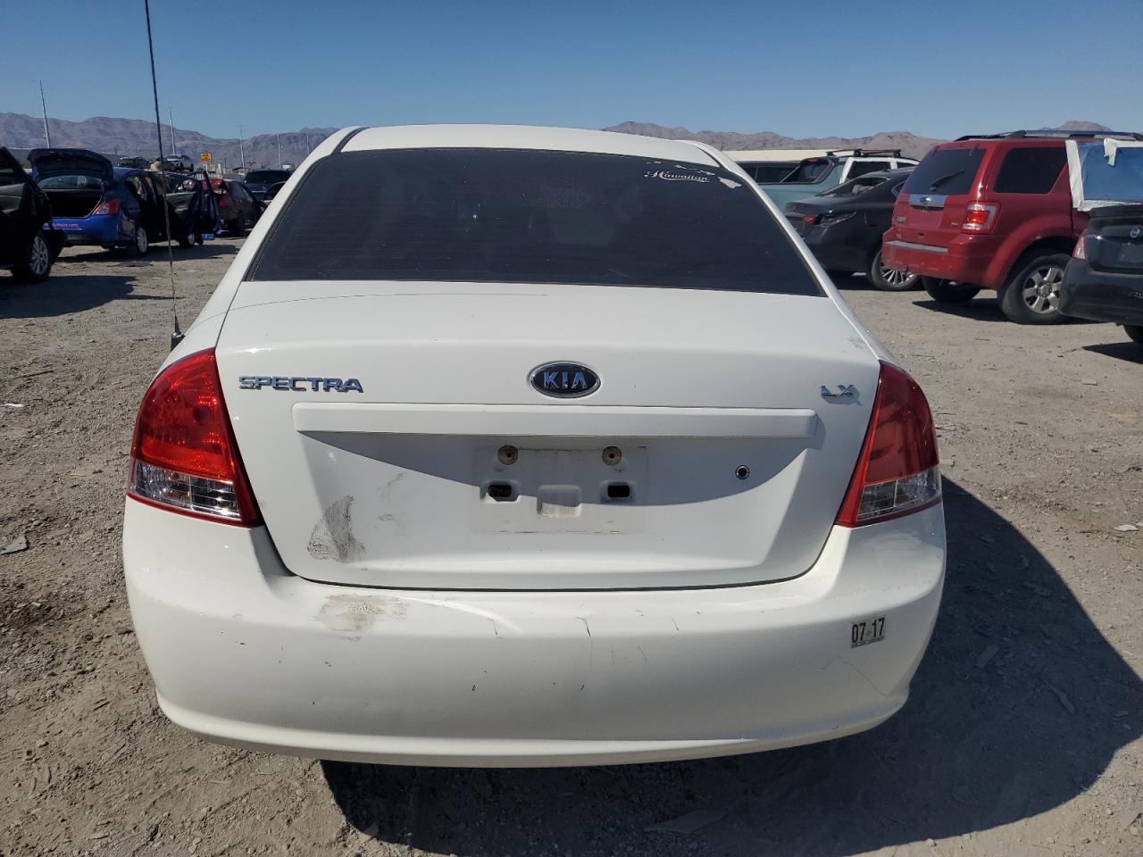2009 Kia Spectra Ex VIN: KNAFE221X95624012 Lot: 68652485
