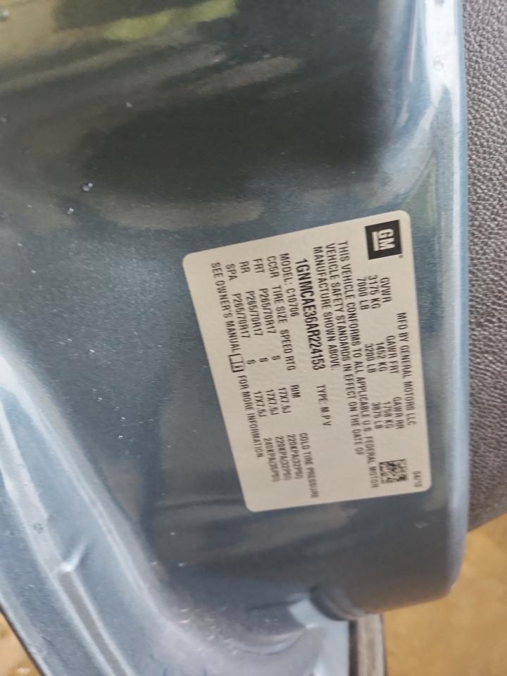 2010 Chevrolet Tahoe C1500 Ls VIN: 1GNMCAE36AR224153 Lot: 70899155