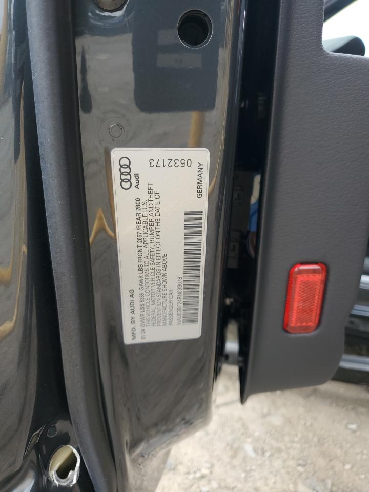2024 Audi A6 Premium Plus VIN: WAUE3BF24RN033078 Lot: 67900365