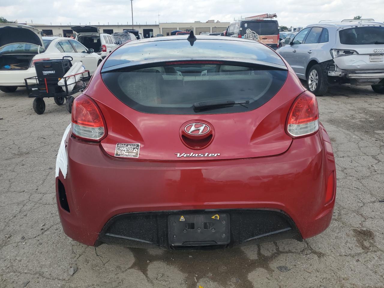 2012 Hyundai Veloster VIN: KMHTC6AD2CU022311 Lot: 69570585