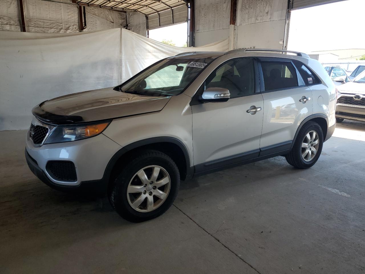 2012 Kia Sorento Base silver null gas 5XYKT4A21CG286897 photo #1