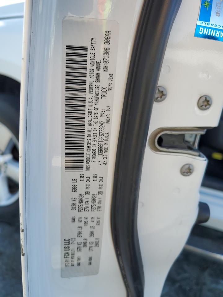 1C6RR6FT6FS779247 2015 Ram 1500 St