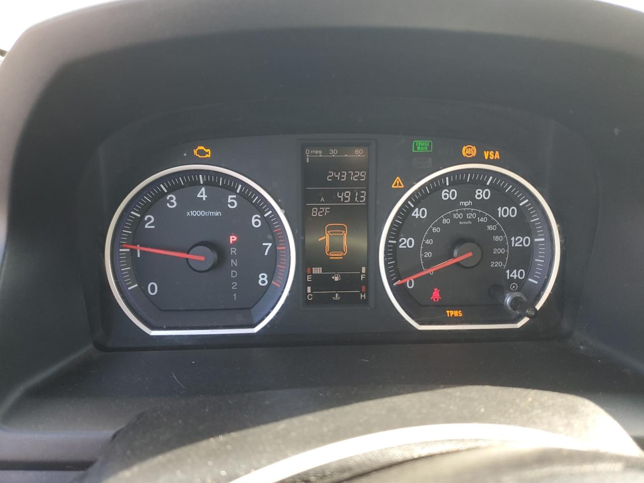 2008 Honda Cr-V Exl VIN: 5J6RE38718L008351 Lot: 70730005