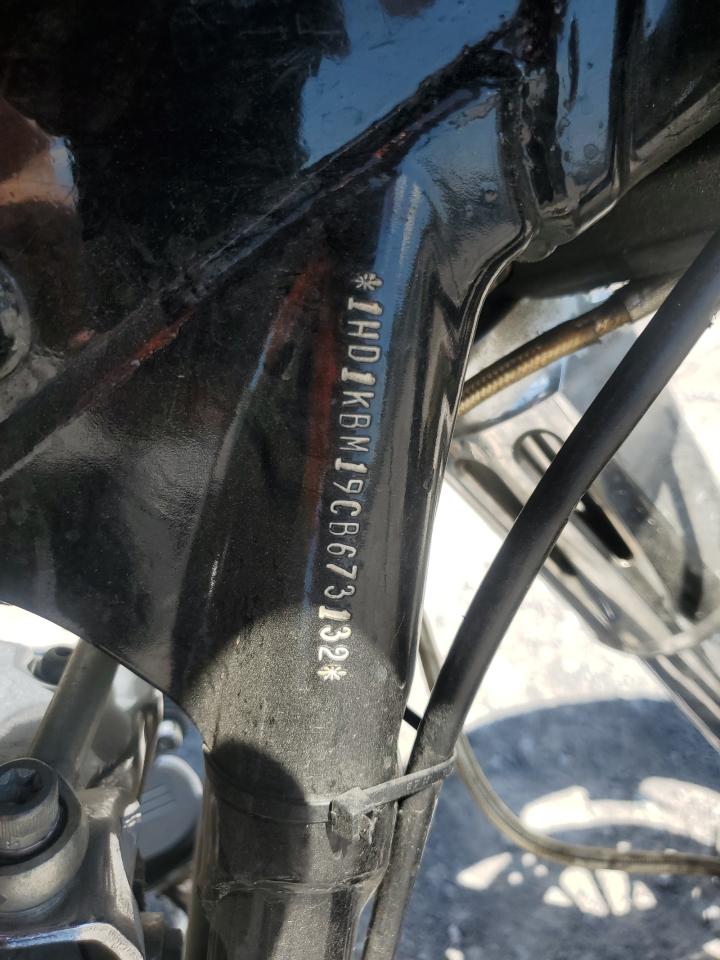 2012 Harley-Davidson Flhx Street Glide VIN: 1HD1KBM19CB673132 Lot: 68351915