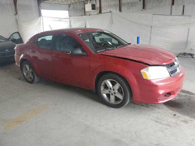  DODGE AVENGER 2013 Red