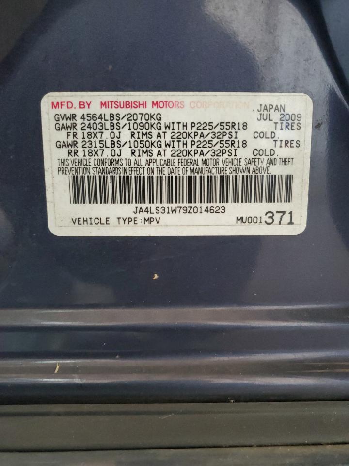 2009 Mitsubishi Outlander Se VIN: JA4LS31W79Z014623 Lot: 68873195