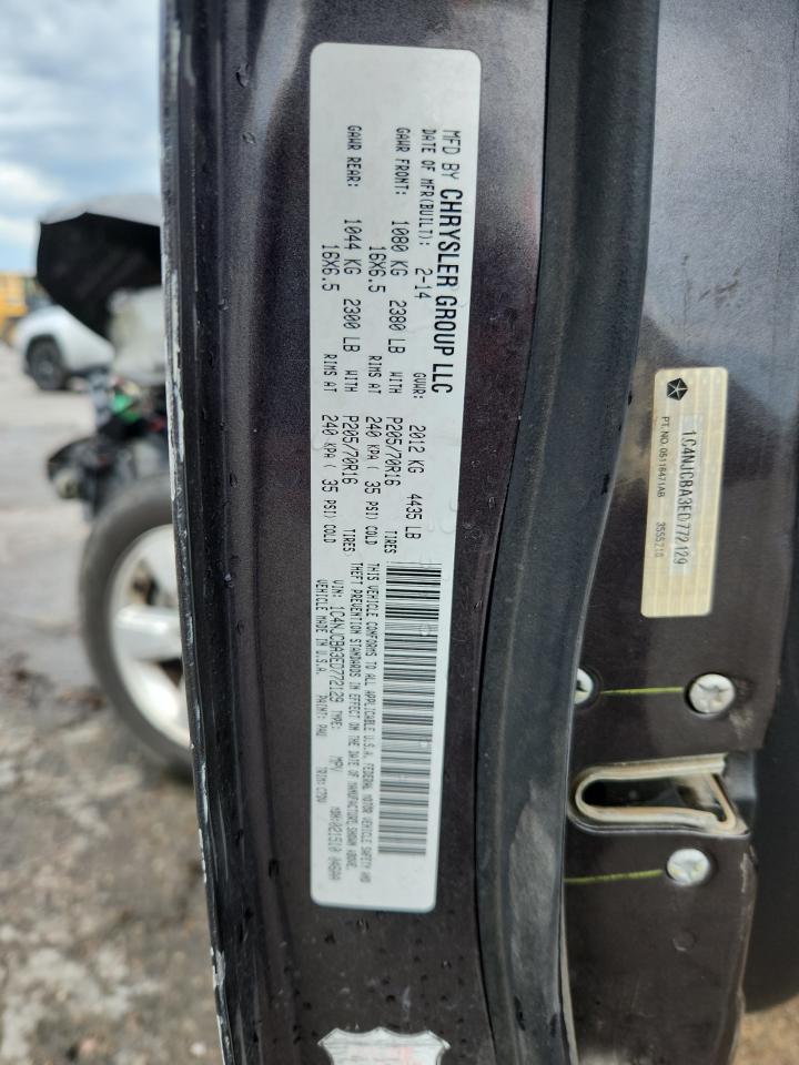 2014 Jeep Compass Sport VIN: 1C4NJCBA3ED772129 Lot: 70600535