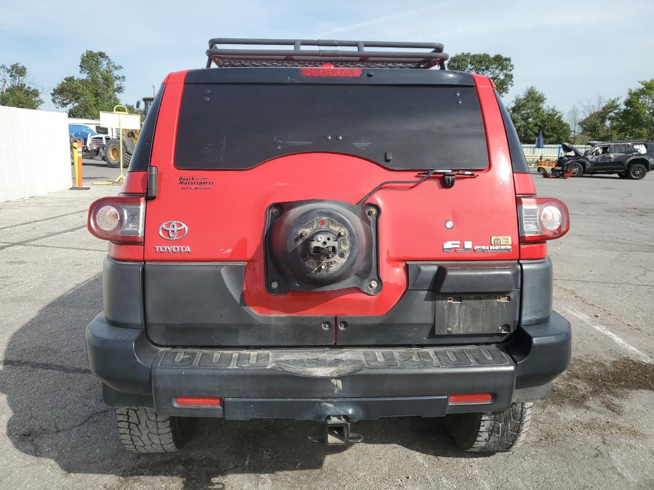 2012 Toyota Fj Cruiser VIN: JTEBU4BF6CK142010 Lot: 70271435