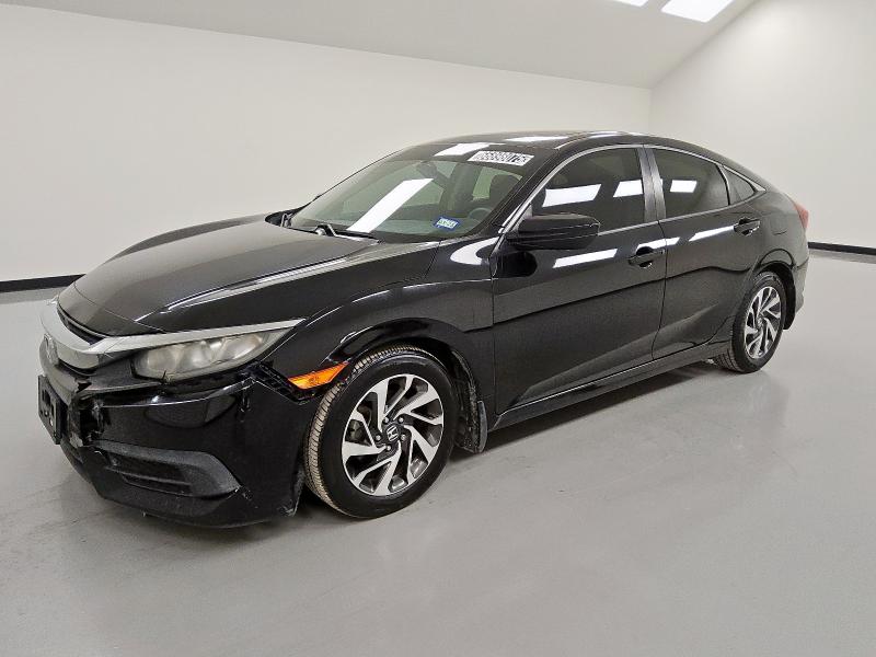 Sedans HONDA CIVIC 2017 Czarny