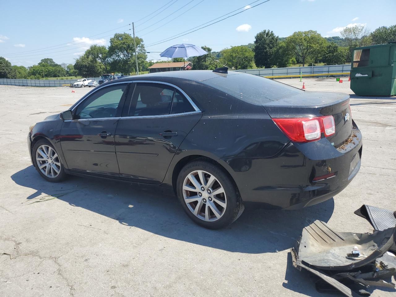 2015 Chevrolet Malibu 2Lt black sedan gasoline 1G11D5SL6FF163926 photo #3