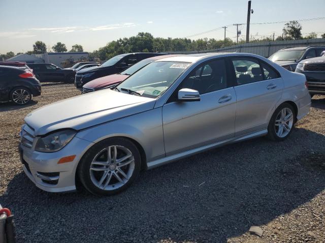 Sedans MERCEDES-BENZ C-CLASS 2012 Srebrny