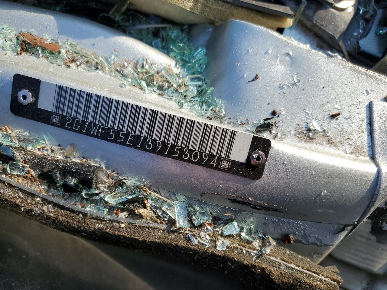 2003 Chevrolet Impala VIN: 2G1WF55E139153094 Lot: 85886405