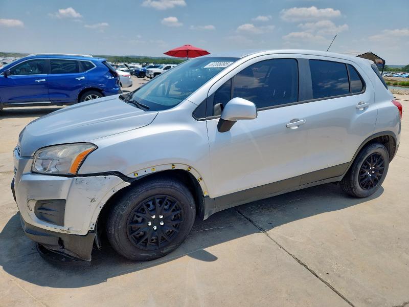  CHEVROLET TRAX 2015 Srebrny