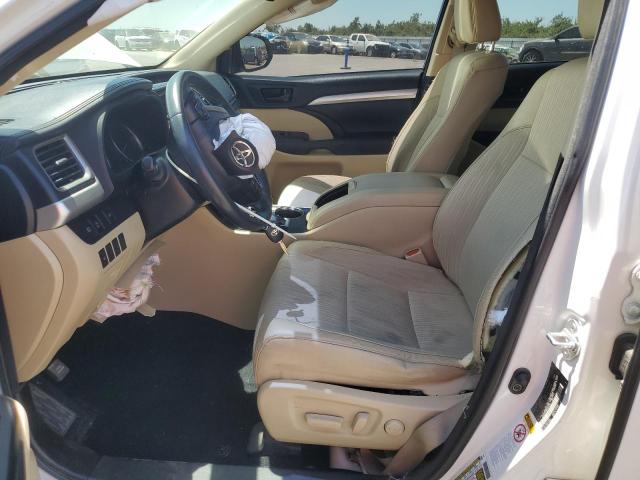  TOYOTA HIGHLANDER 2017 White