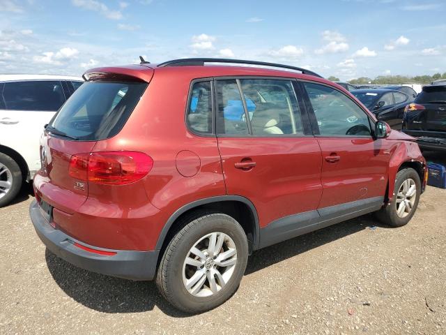  VOLKSWAGEN TIGUAN 2016 Красный