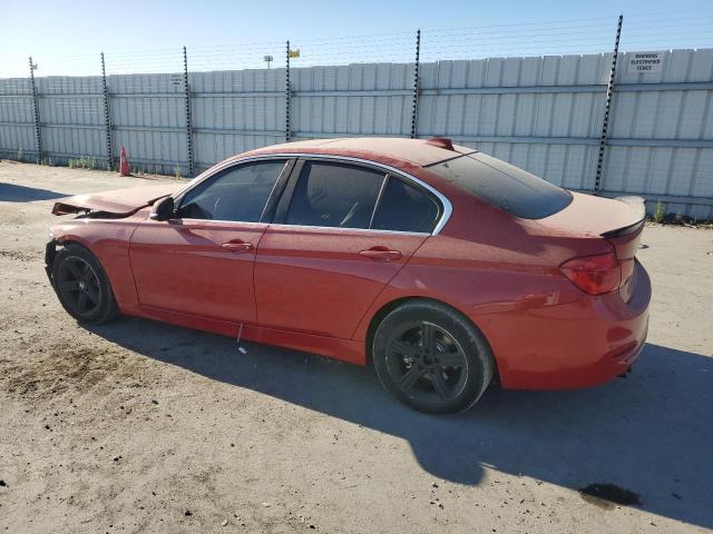  BMW 3 SERIES 2017 Czerwony