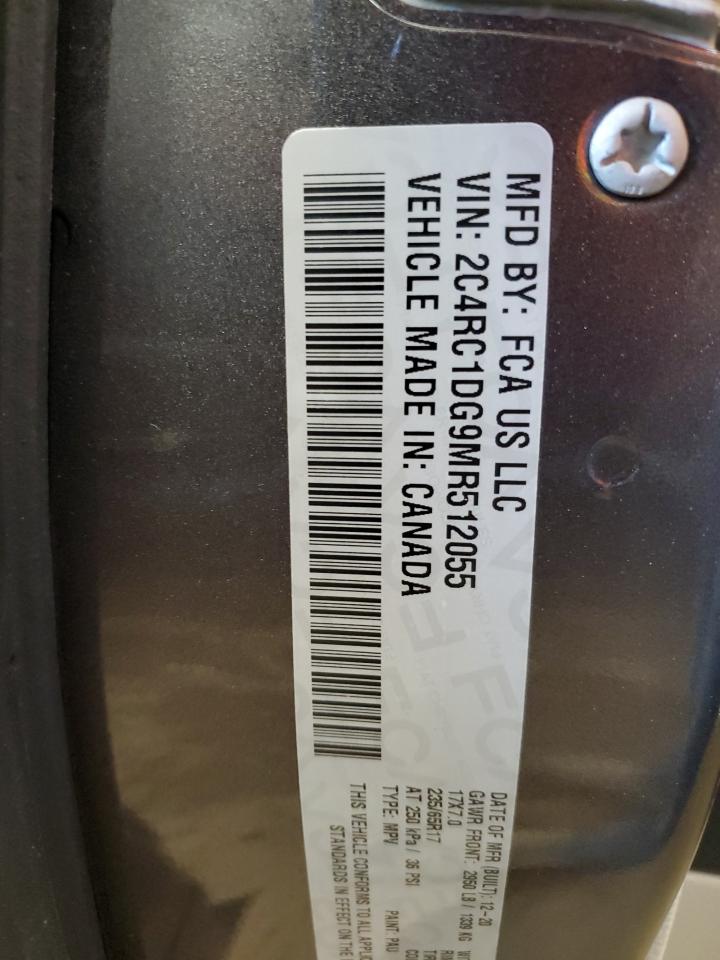 2021 Chrysler Voyager Lxi VIN: 2C4RC1DG9MR512055 Lot: 70685305