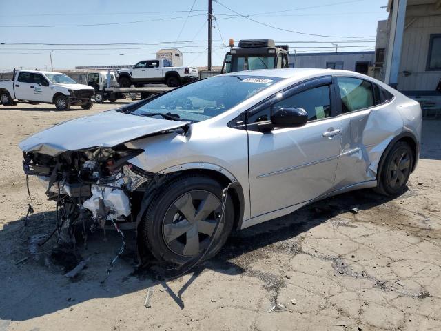  TOYOTA PRIUS 2024 Серебристый
