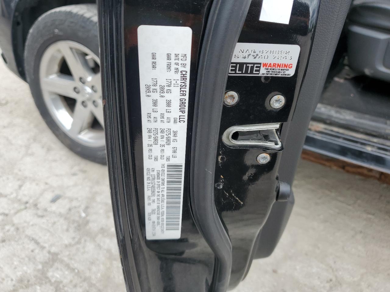 2011 Dodge Ram 1500 VIN: 1D7RV1GT4BS590201 Lot: 70170425