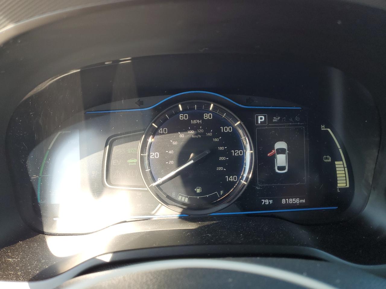 2019 Hyundai Ioniq Blue VIN: KMHC65LC8KU110154 Lot: 70656025