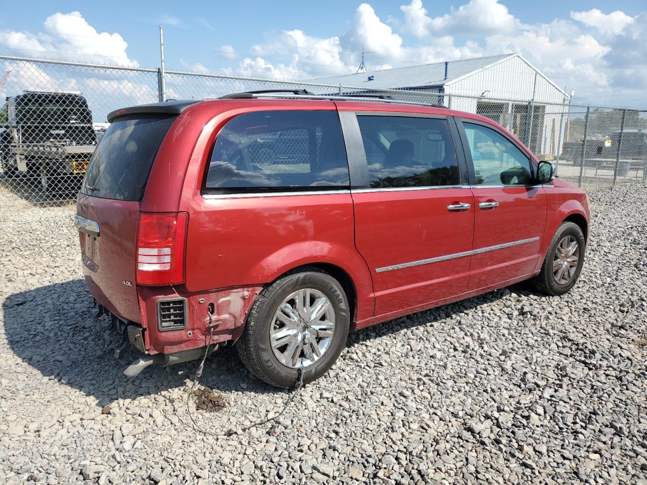 2008 Chrysler Town & Country Limited red null gas 2A8HR64X08R805817 photo #4