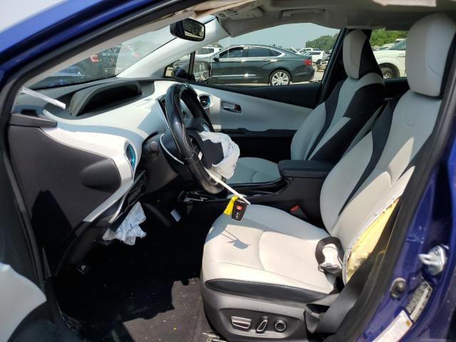  TOYOTA PRIUS 2017 Blue