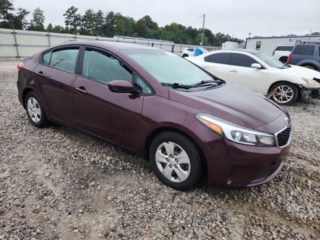  KIA FORTE 2018 Бургунди