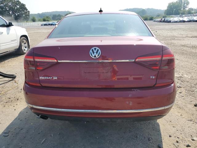  VOLKSWAGEN PASSAT 2017 Red