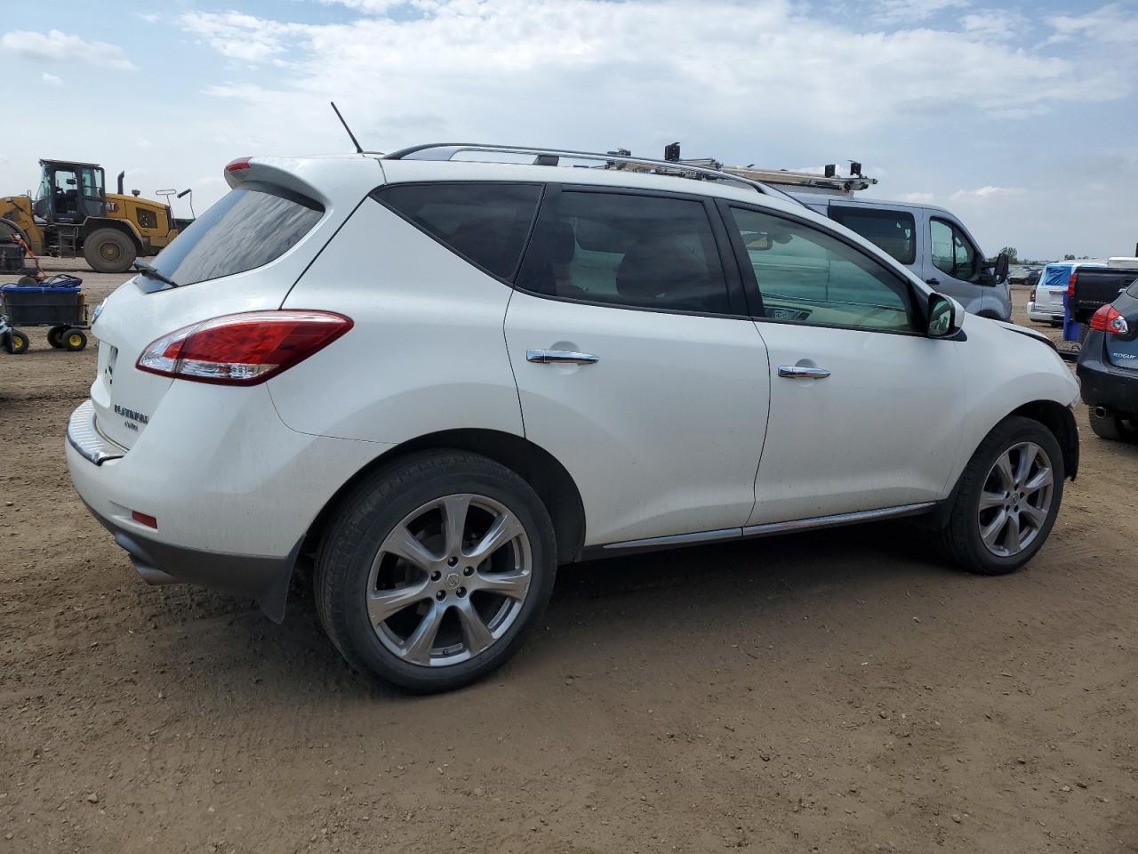 2013 Nissan Murano S white null gas JN8AZ1MW3DW323349 photo #4