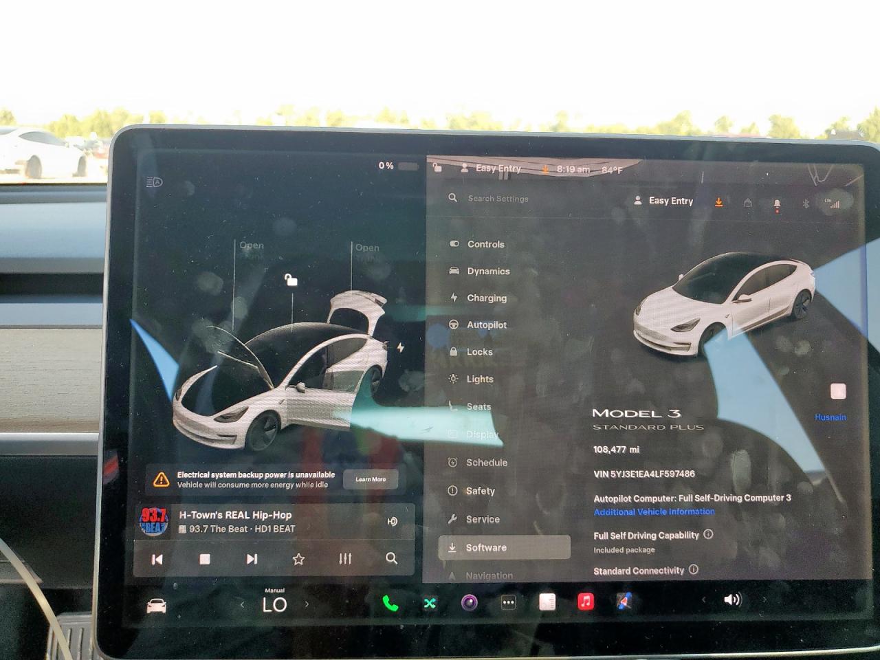 2020 Tesla Model 3 VIN: 5YJ3E1EA4LF597486 Lot: 68772065