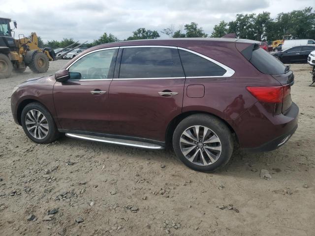  ACURA MDX 2016 Бордовый