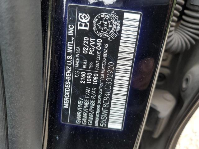 2020 MERCEDES-BENZ C 300 4MATIC  