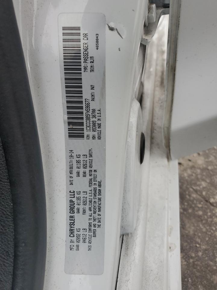 2015 Chrysler 200 S VIN: 1C3CCCBB5FN596677 Lot: 69603715