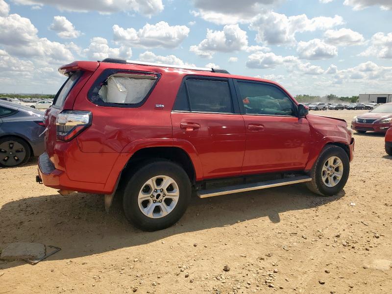  TOYOTA 4RUNNER 2019 Czerwony