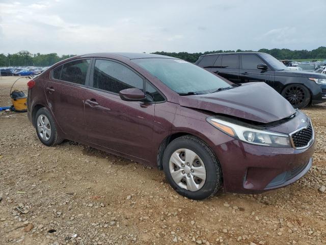  KIA FORTE 2017 Burgundy