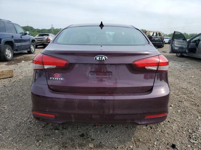  KIA FORTE 2017 Maroon