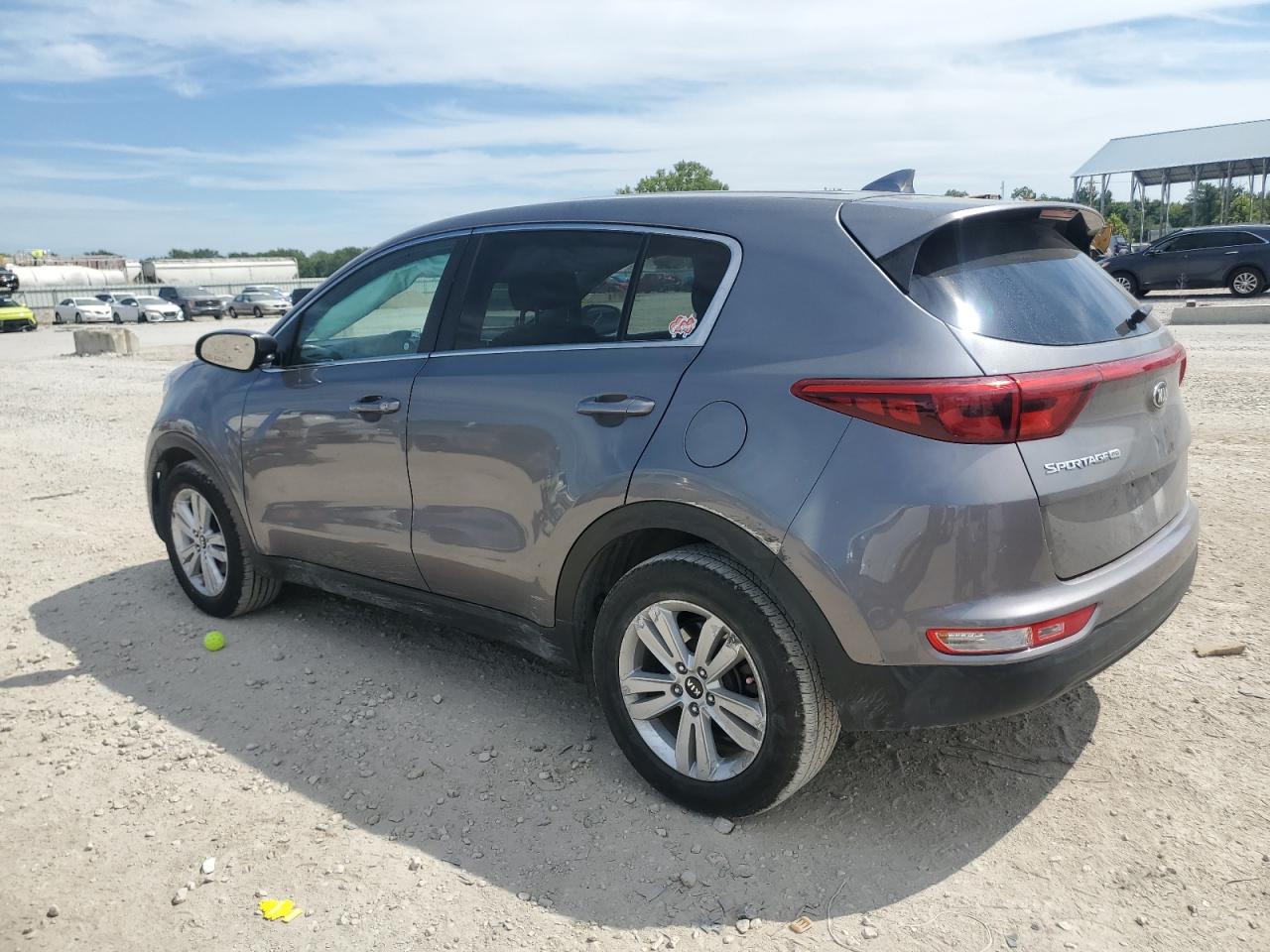 2018 Kia Sportage Lx grey null gas KNDPM3AC7J7456471 photo #3